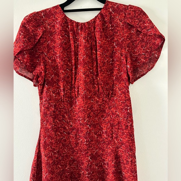 Reformation Lula mini dress  fall, 90s, minimalist, flowy, size 2 - Picture 11 of 15